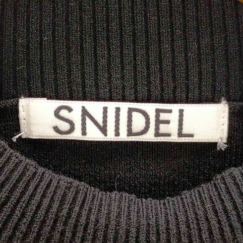 スナイデル snidel シアースリーブニットプルオーバー レディース ONE SIZE