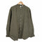 ギャップ Gap リネン バンドカラーシャツ メンズ import:M