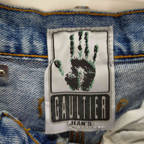 ゴルチエジーンズ GAULTIER JEAN'S 90S メタルプレート デニムパンツ アーカイブ archive メンズ 29