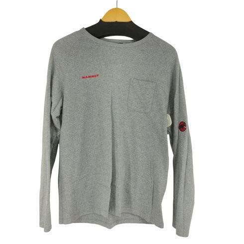マムート MAMMUT 胸元ワンポイント刺繍 L/S Tシャツ メンズ JPN:L