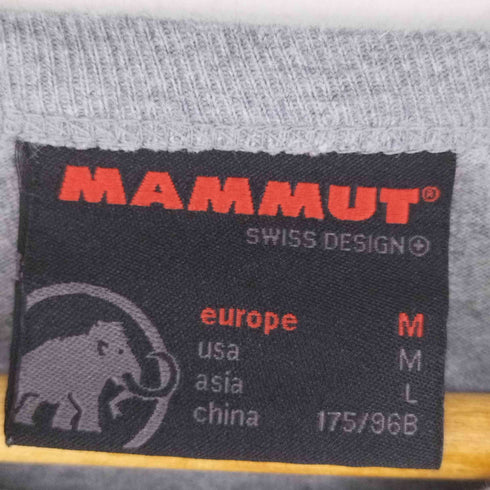 マムート MAMMUT 胸元ワンポイント刺繍 L/S Tシャツ メンズ JPN:L