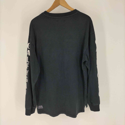 ガルフィー GALFY CRUTCH BRAND ビッグロゴ刺繍 L/S Tシャツ メンズ JPN:L