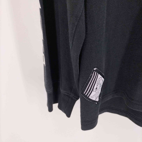 ガルフィー GALFY CRUTCH BRAND ビッグロゴ刺繍 L/S Tシャツ メンズ JPN:L