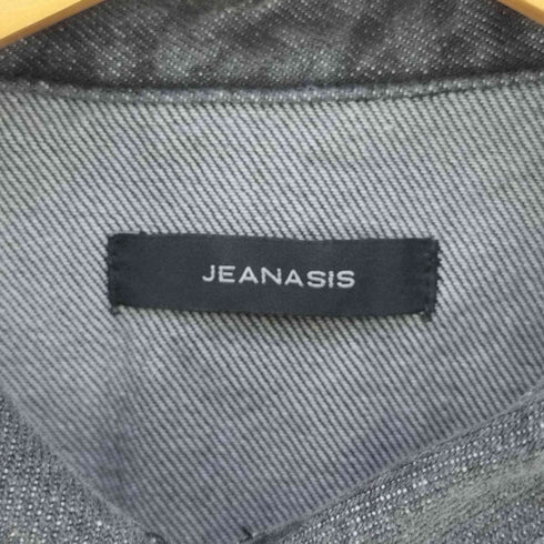 ジーナシス JEANASIS デニムフリルレギュラーシャツ レディース FREE