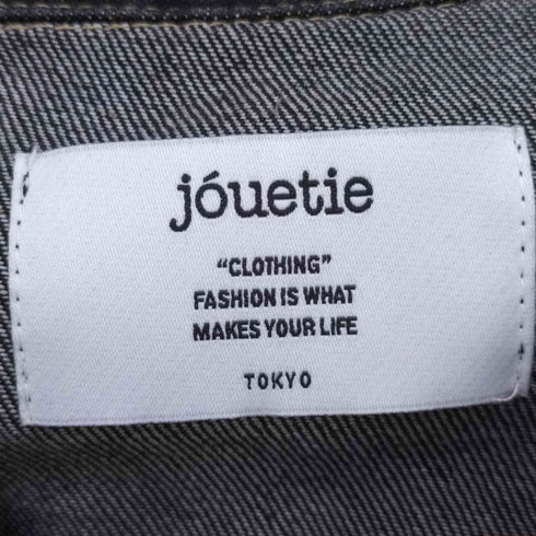 ジュエティ jouetie マルチWAYセットアップ ブラックデニム レディース M