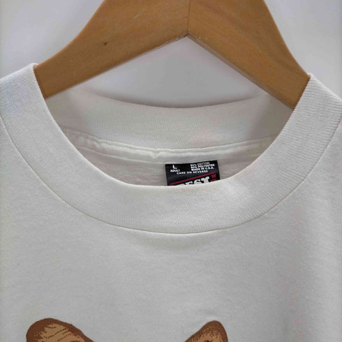 フルーツオブザルーム FRUIT OF THE LOOM 90S WELSH CORGIS USA製 シングルステッチ プリントTシャツ メンズ JPN:L