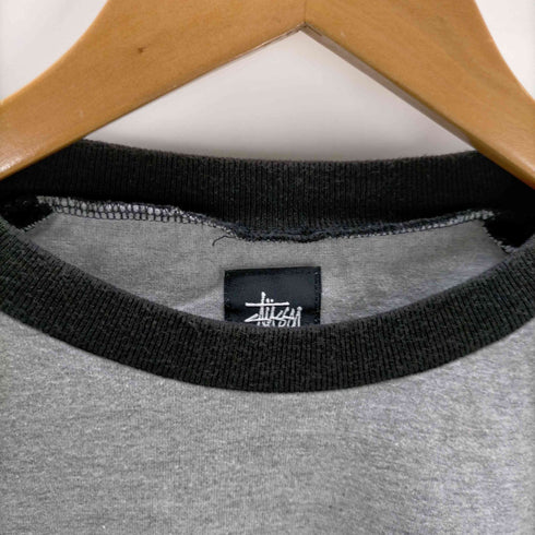 ステューシー Stussy ワールドツアーフラワーラグランスリーブT メンズ import:L