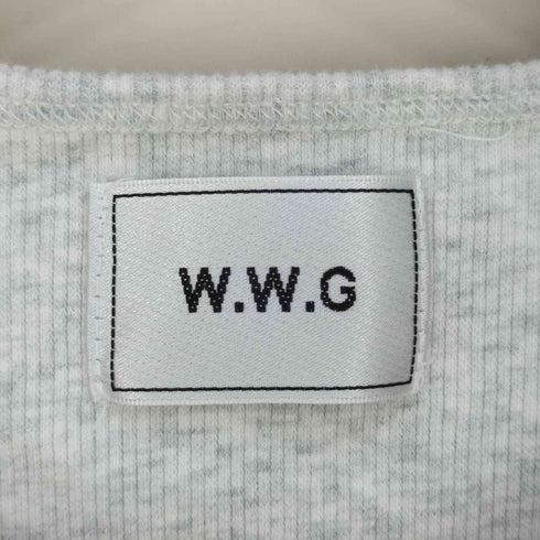 フーズフーギャラリー W.W.G ヘンリーネックショートTEE レディース FREE