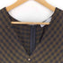 ザラ ZARA dress Midi Khaki black check print レディース import:S