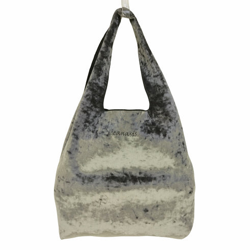 ジーナシス JEANASIS シャイニーベロアトートBAG レディース