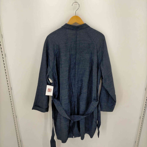 エレファンブラン Elephant Blanc バンブーリネンガウンコート メンズ DE:48