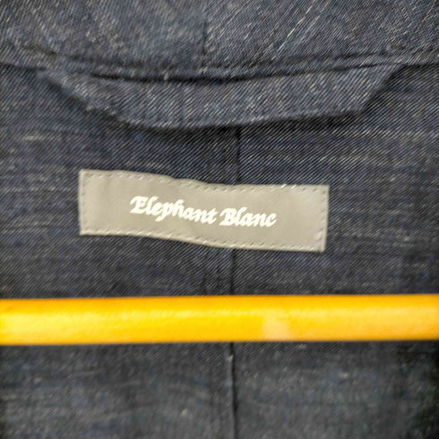 エレファンブラン Elephant Blanc バンブーリネンガウンコート メンズ DE:48