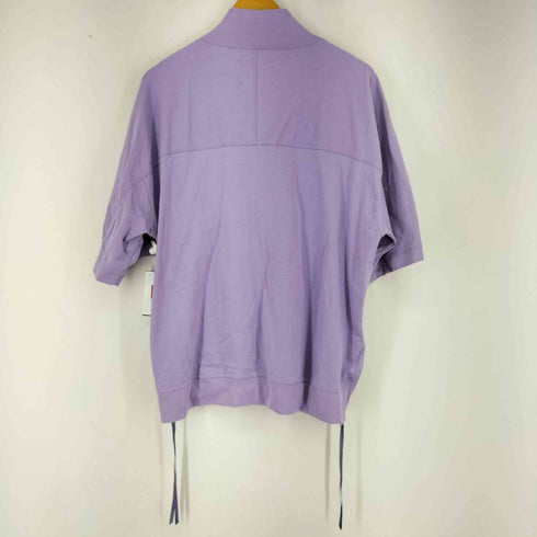 メゾンスペシャル MAISON SPECIAL 24SS Heavy-Weight Cotton Prime-Over Half Zip T-Shirts レディース JPN:2