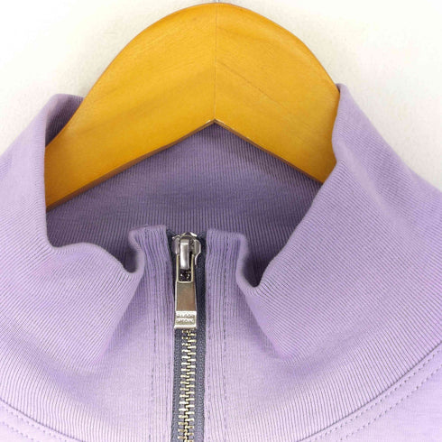 メゾンスペシャル MAISON SPECIAL 24SS Heavy-Weight Cotton Prime-Over Half Zip T-Shirts レディース JPN:2