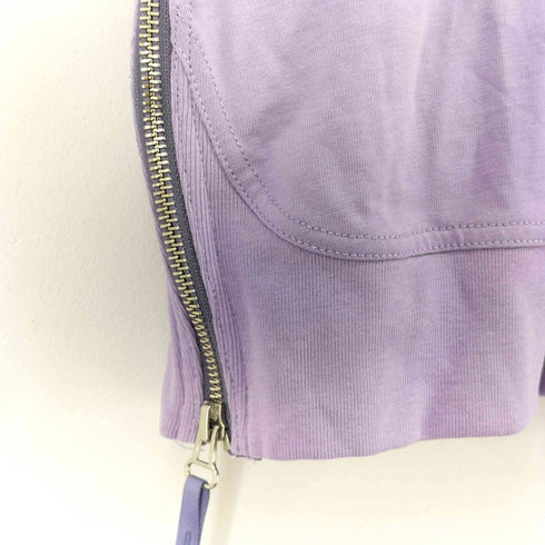 メゾンスペシャル MAISON SPECIAL 24SS Heavy-Weight Cotton Prime-Over Half Zip T-Shirts レディース JPN:2