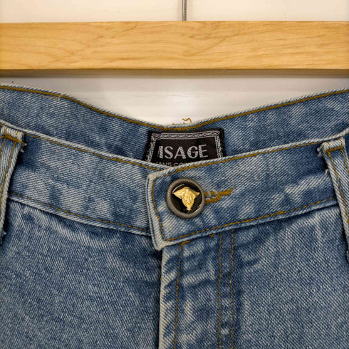 VISAGE jeans couture イタリア製 ワイドテーパードデニム バギー メンズ 38 52