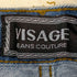 VISAGE jeans couture イタリア製 ワイドテーパードデニム バギー メンズ 38 52
