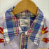 エイチバーシー H BAR C 50~60S CALIFORNIA RANCHWEAR 刺繍チェックウエスタンシャツ メンズ