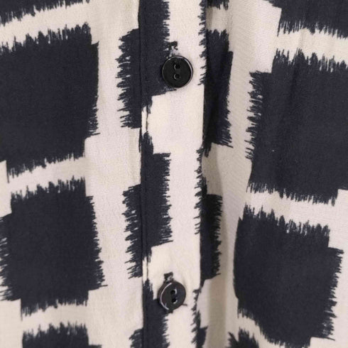 ザラ ZARA Long Printed Shirt Dress レディース import:S