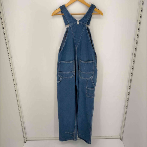 キー Key IMPERIAL 90S メキシコ製デニムオーバーオール レディース W32 L32