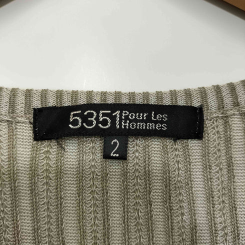 ゴーサンゴーイチプールオム 5351 POUR LES HOMMES レースアップ タンクトップ メンズ 2
