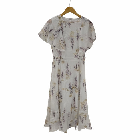 トッコクローゼット tocco closet フラワーエンブロイダリー×フラワープリントワンピース レディース JPN:M