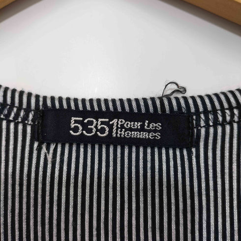 ゴーサンゴーイチプールオム 5351 POUR LES HOMMES ストライプ タンクトップ メンズ