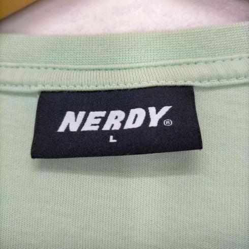 ノルディー nerdy バックプリント半袖Tシャツ メンズ JPN:L