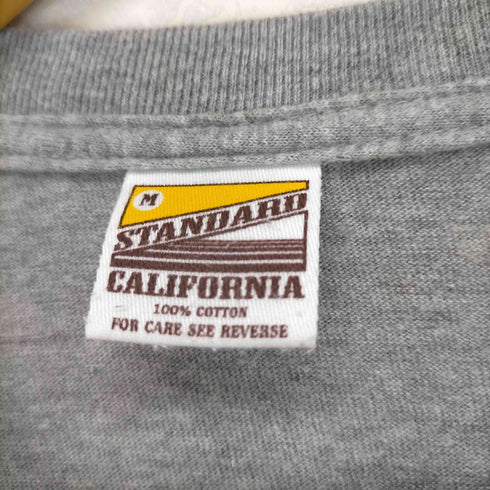 スタンダードカリフォルニア STANDARD CALIFORNIA プリントポケットTシャツ メンズ JPN:M