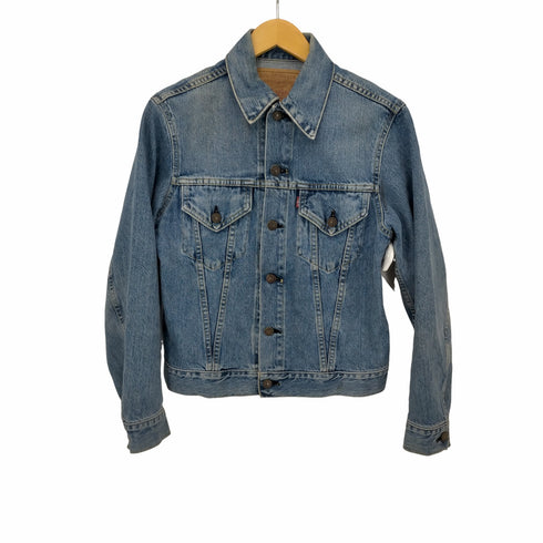 リーバイス Levis 90S 96年 日本製 71557-02 ボタン裏J02 復刻BIGE デニムジャケット 3rd メンズ 36
