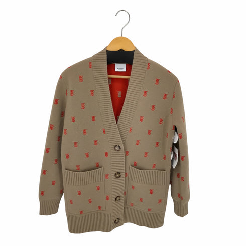 バーバリーロンドン BURBERRY LONDON TBロゴ ウールカシミヤカーディガン レディース import:XS