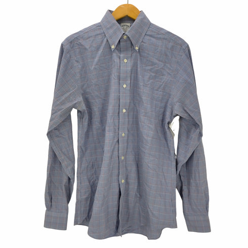 ブルックスブラザーズ BROOKS BROTHERS マレーシア製 L/S チェック柄BDシャツ メンズ 15 1/2