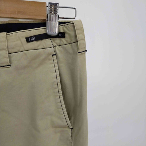 ピーティーゼロウーノ PT01 BRITCHINO チノパンツ garment dyed メンズ JPN:46