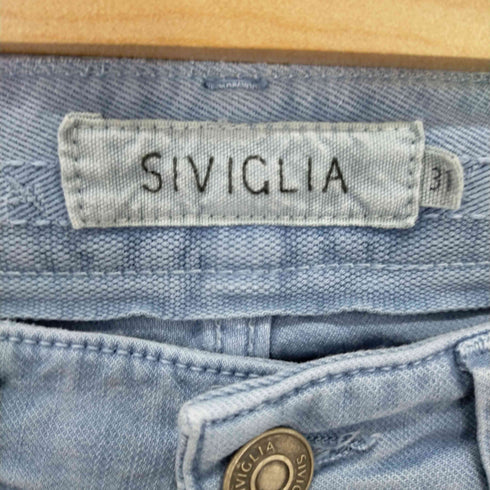 シビリア SIVIGLIA MADE IN ITALY ストレートデニムパンツ レディース 31