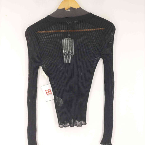 ザラ ZARA RIBBED T-SHIRT レディース import:S
