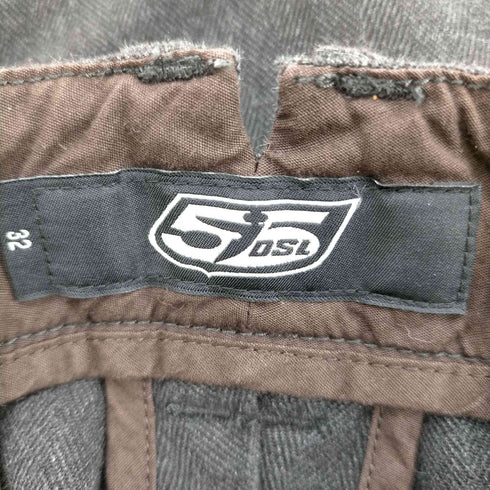 ディーゼル DIESEL 55DSL ヘリンボーンストレートパンツ メンズ US:32-33