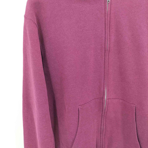 ヘインズ Hanes 80-90s ジップアップ フーディ メンズ import:L