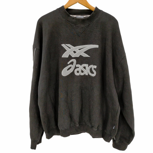 アシックス ASICS ロゴワッペンクルーネックスウェット メンズ JPN:XXL