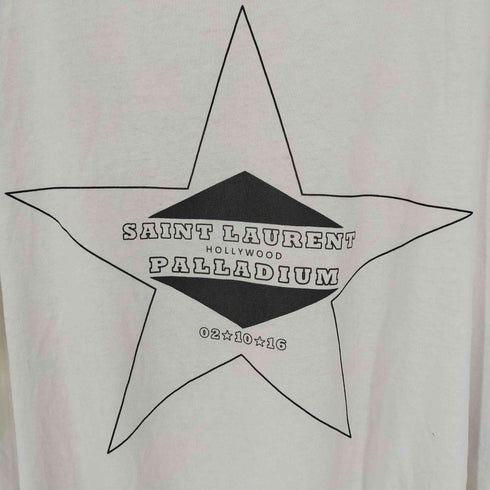 サンローランパリ SAINT LAURENT PARIS 16AW エディ期 PALLADIUM S/S TEE メンズ import:L