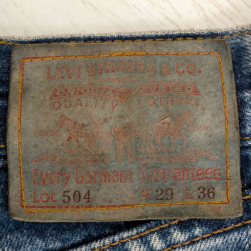 リーバイス Levis 日本製 504 メンズ W29/L36