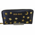 MIA BAG スタッズデザインレザーロングウォレット レディース