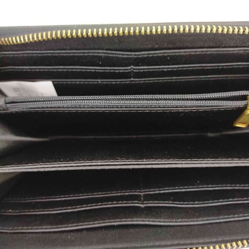 MIA BAG スタッズデザインレザーロングウォレット レディース