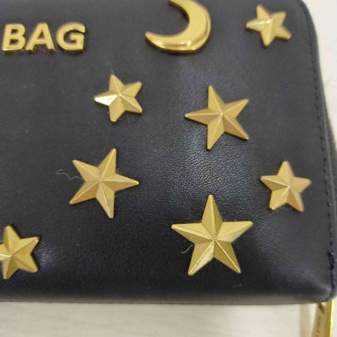 MIA BAG スタッズデザインレザーロングウォレット レディース