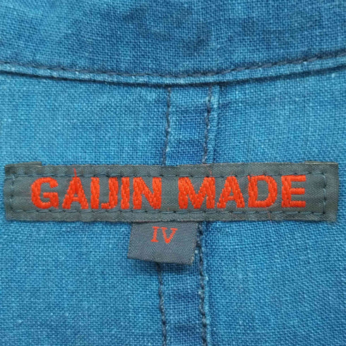 ガイジンメイド GAIJIN MADE リネン ステンカラー コート メンズ