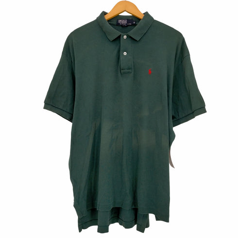 ポロラルフローレン POLO RALPH LAUREN USA製 ポロシャツ メンズ import:XL