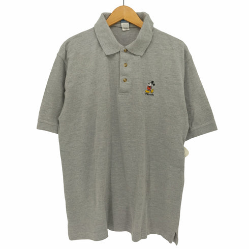 00S キャラクター コットン S/S ポロシャツ メンズ import:L