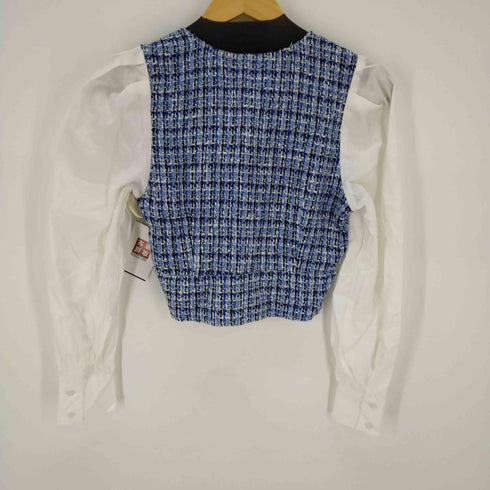 ザラ ZARA TEXTURED COMBINATION TOP レディース XS