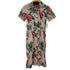 ザラ ZARA FLORAL PRINT SHIRT RESS レディース S