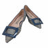 ロシェヴィヴィエ Roger Vivier 22SS パンプス フラット ポインテッドトゥ ツイード レディース JPN:21 34
