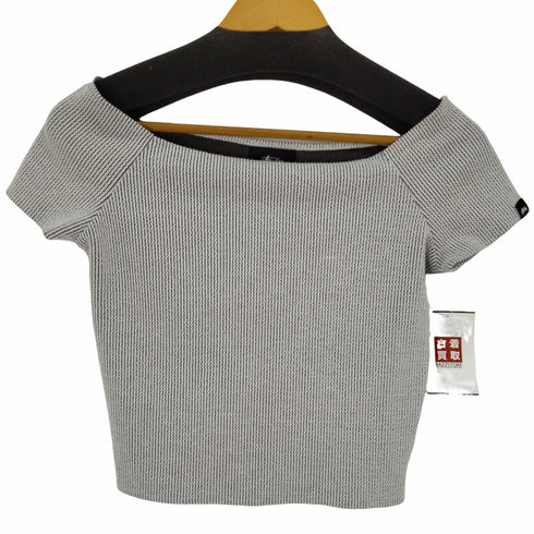 ステューシー Stussy Textured Lycra Top フレンチスリーブトップス レディース JPN:M
